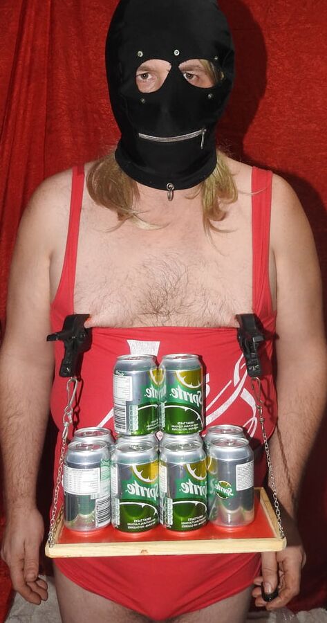 Sissy Maid Served Soda