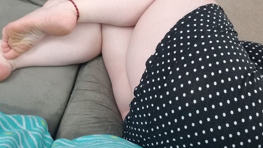 Photo fun teasing my guy while he is working milf  hot wife