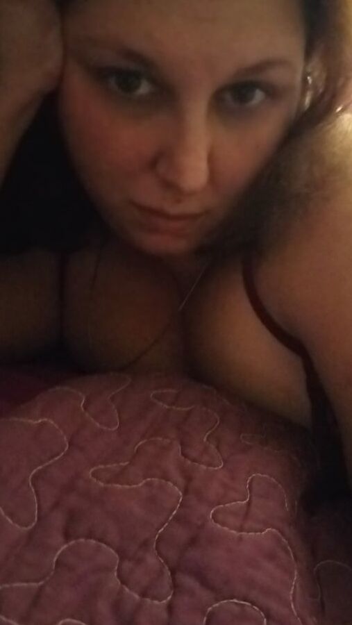 Photo fun teasing my guy while he is working milf  hot wife