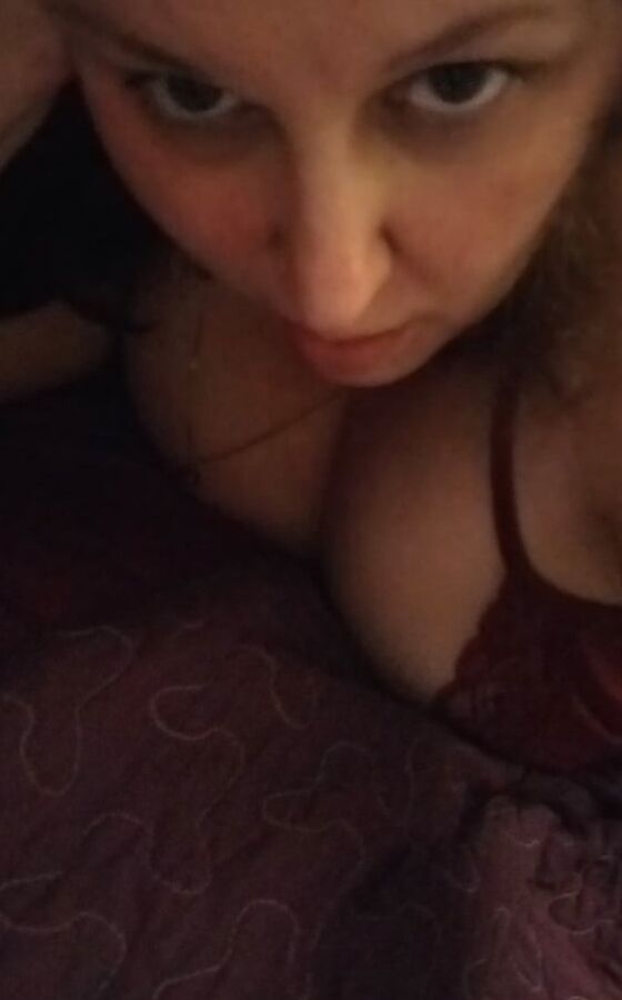 Photo fun teasing my guy while he is working milf  hot wife