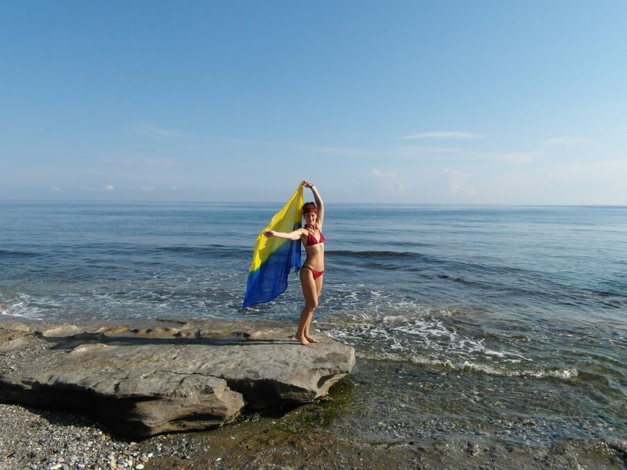 On beach Alanya, Antalia, Turkey