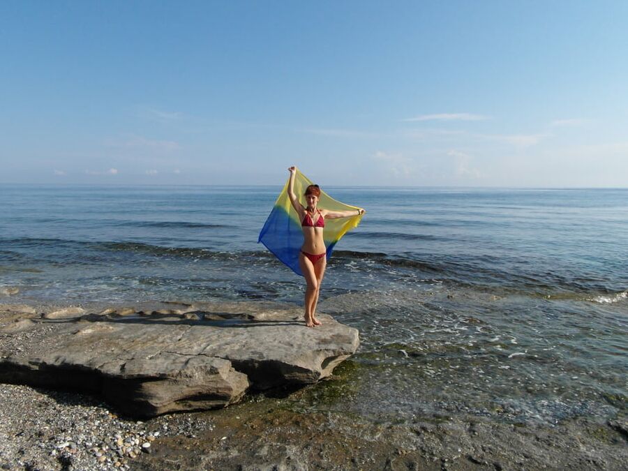 On beach Alanya, Antalia, Turkey