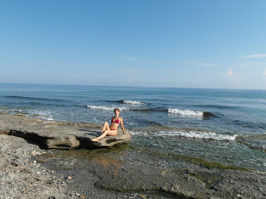 On beach Alanya, Antalia, Turkey