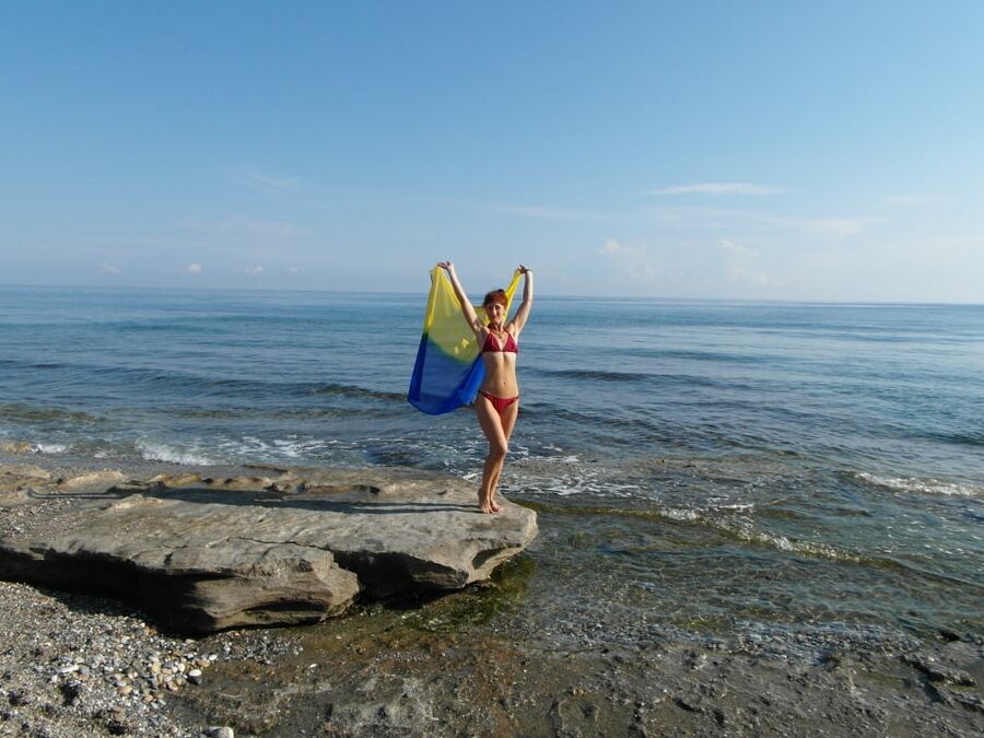 On beach Alanya, Antalia, Turkey