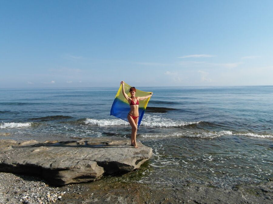On beach Alanya, Antalia, Turkey
