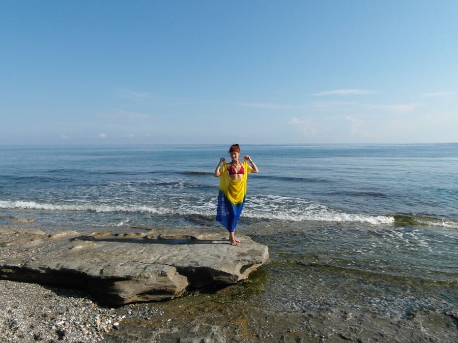On beach Alanya, Antalia, Turkey