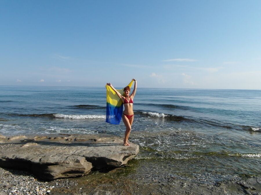 On beach Alanya, Antalia, Turkey