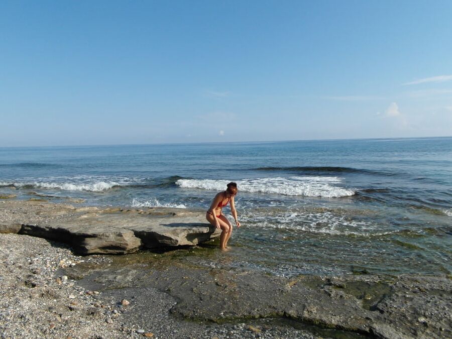 On beach Alanya, Antalia, Turkey