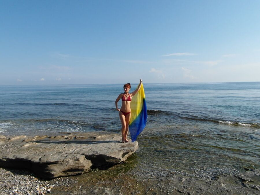 On beach Alanya, Antalia, Turkey