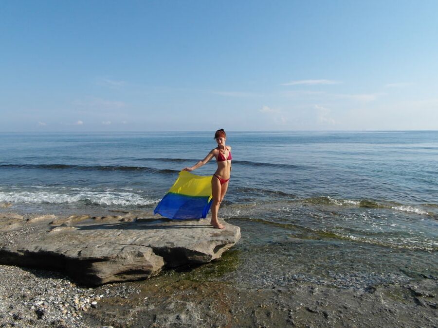 On beach Alanya, Antalia, Turkey