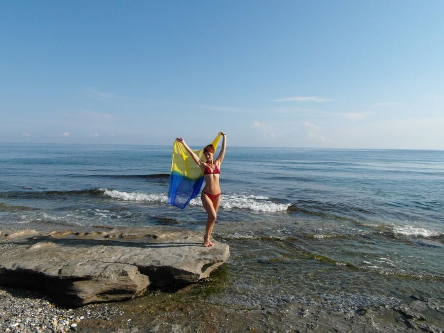 On beach Alanya, Antalia, Turkey