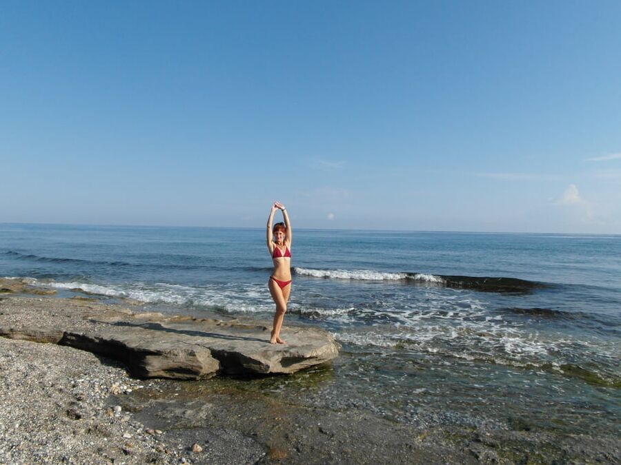 On beach Alanya, Antalia, Turkey
