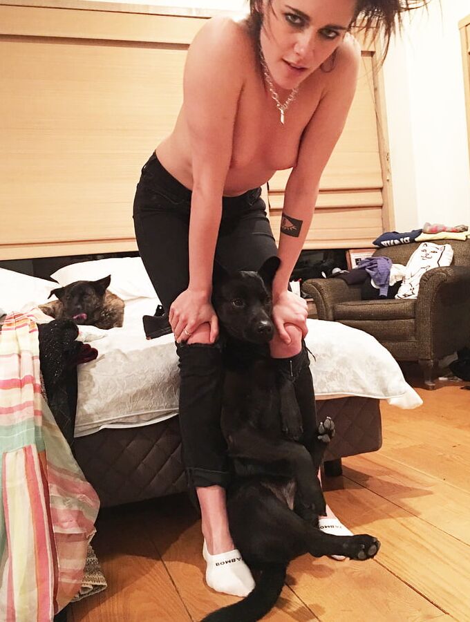 Kristen Stewart various topless pics