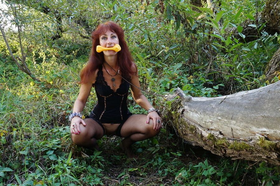 Domina With Bone