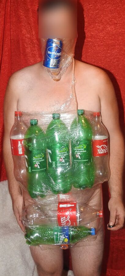 Bottle Bondage Celophane
