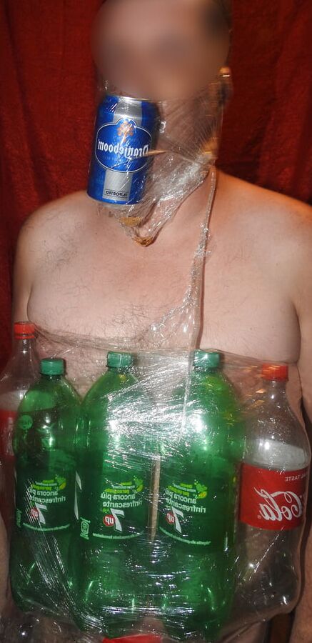 Bottle Bondage Celophane