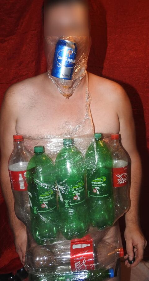 Bottle Bondage Celophane