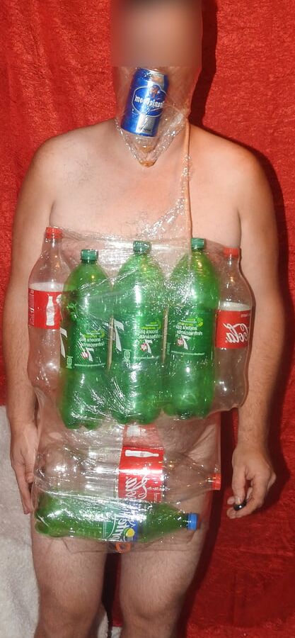 Bottle Bondage Celophane