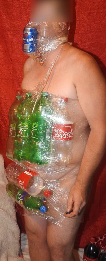 Bottle Bondage Celophane