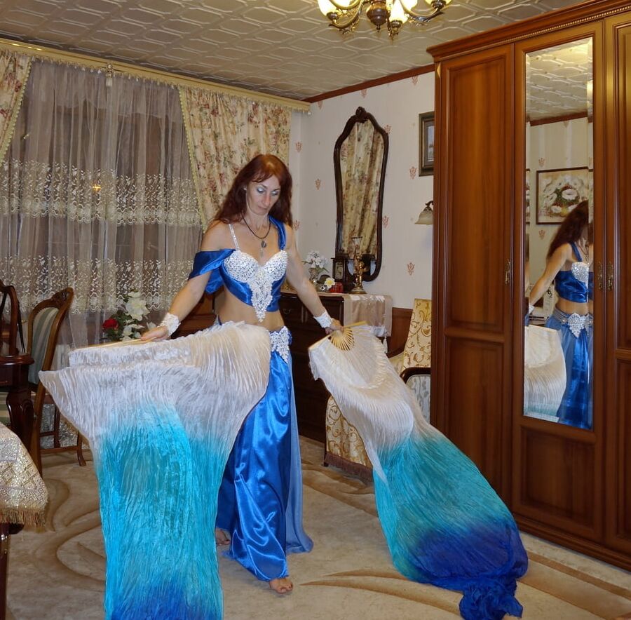With Fan in Handmade Suite