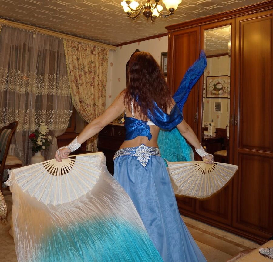 With Fan in Handmade Suite