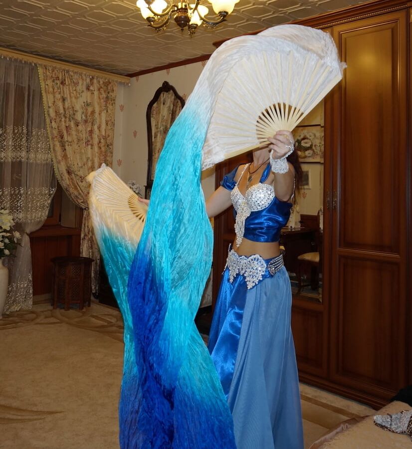 With Fan in Handmade Suite
