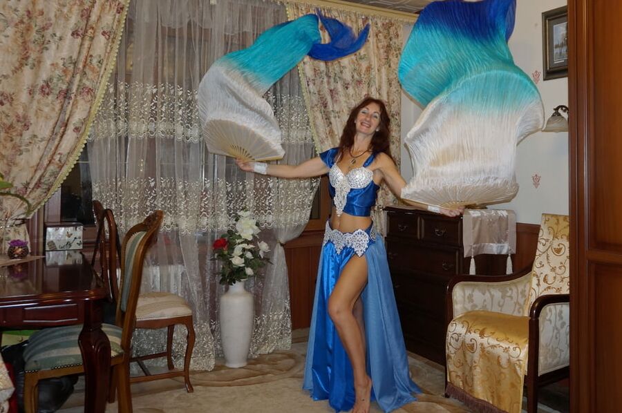 With Fan in Handmade Suite