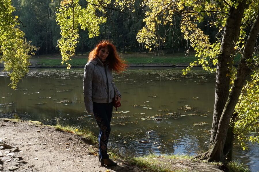 Autumn light on redhair