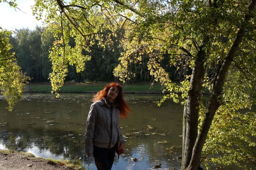 Autumn light on redhair