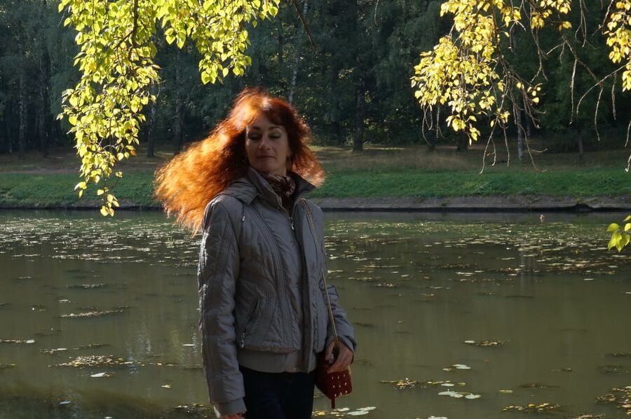 Autumn light on redhair