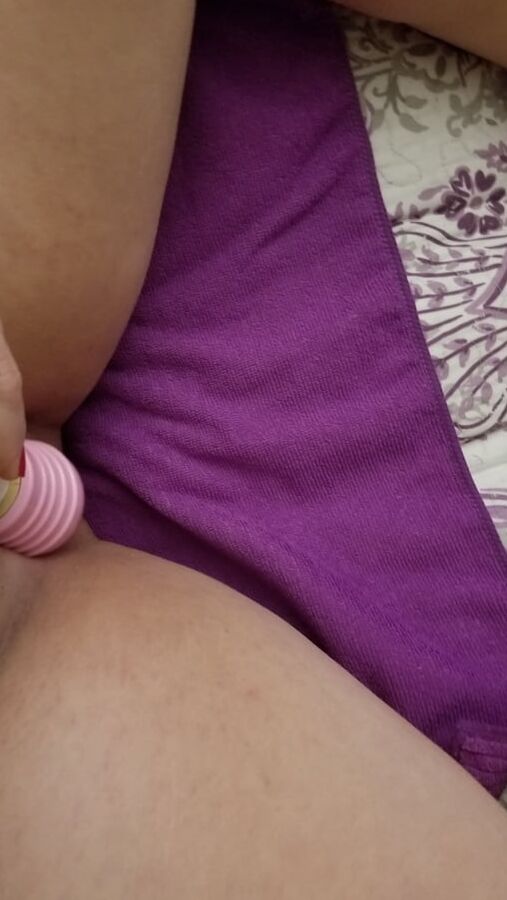 Magic wand always gets the job done bored  housewife milf