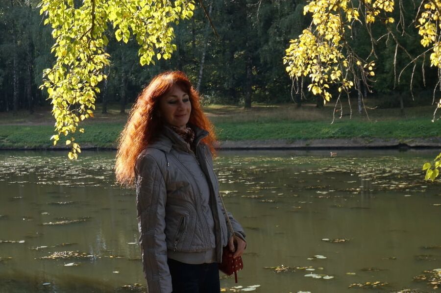 Autumn light on redhair