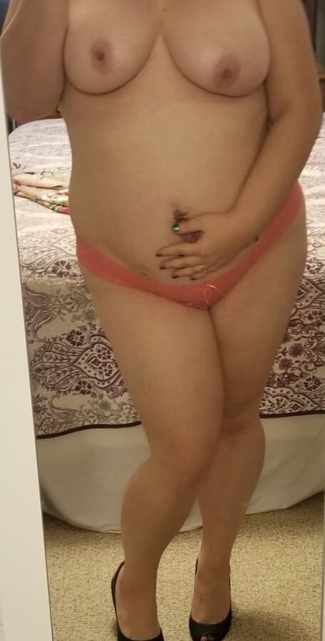 Heels and lace full reveal..... milf bored housewife