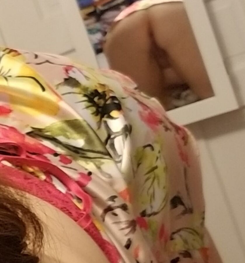Heels and lace full reveal..... milf bored housewife