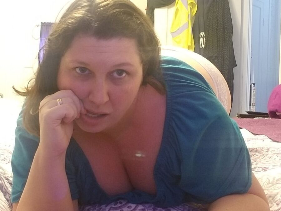 White lace panties on a nice round ass bored housewife milf