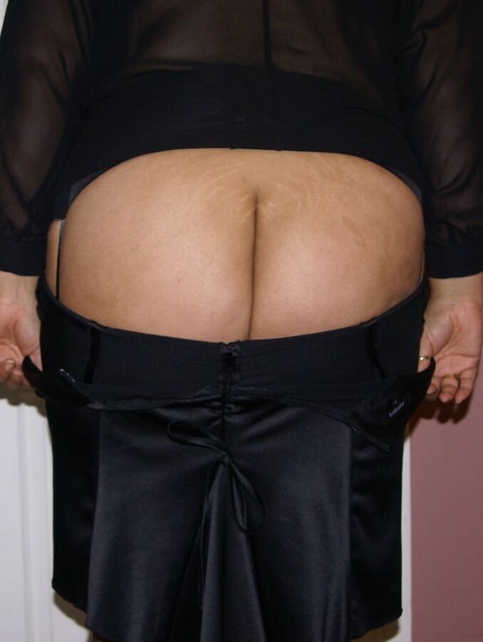 Satin skirt
