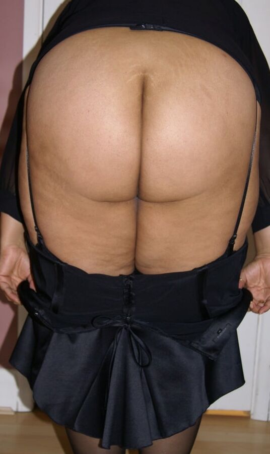 Satin skirt
