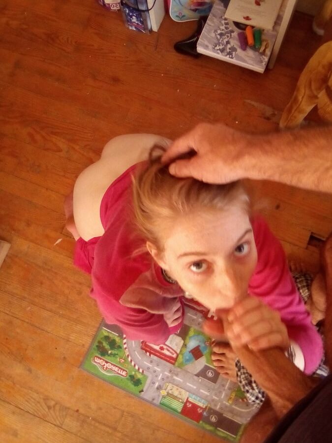 How to train a Little Sub to suck a cock