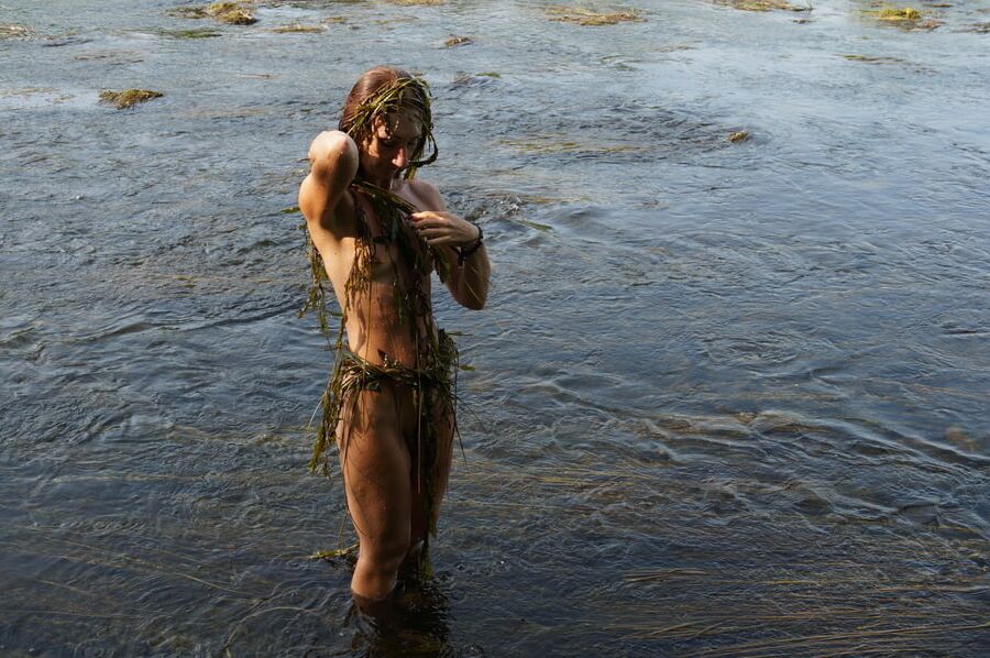 Drowned woman