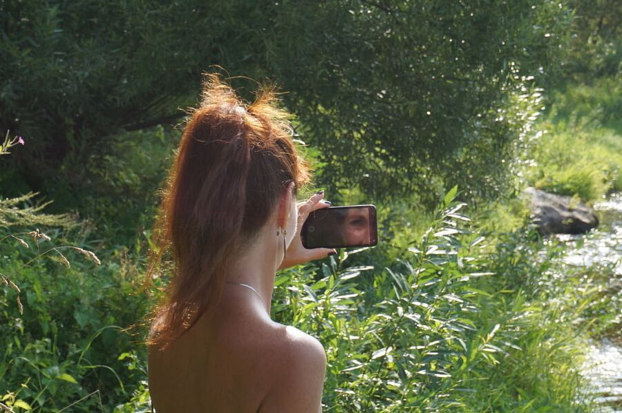Drowned woman