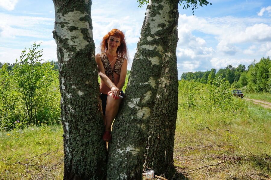 Red Hair and Birch