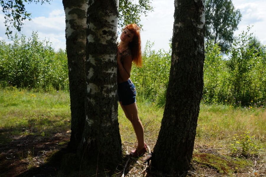 Red Hair and Birch