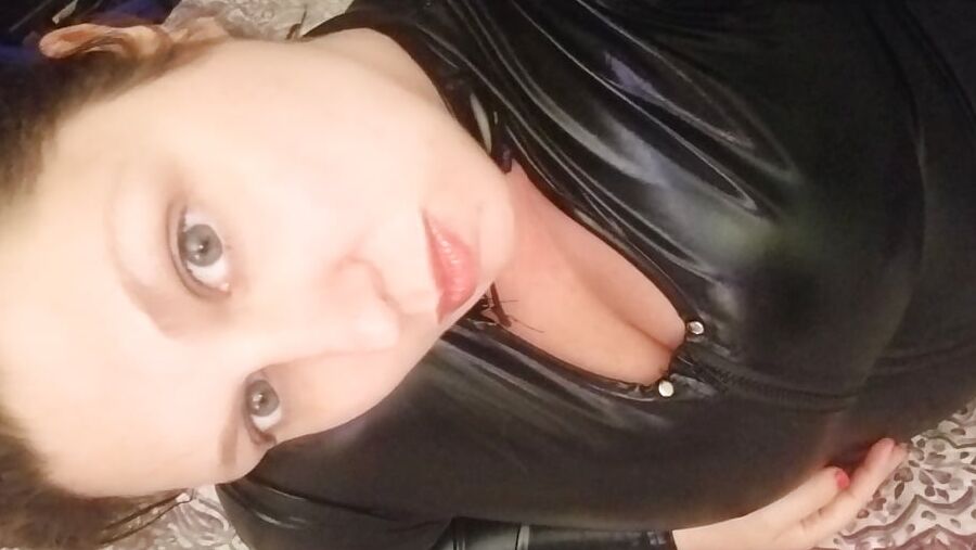 New cat suit birthday surprise for hubby - milf housewife