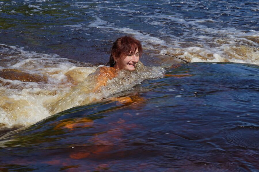 On the rapids