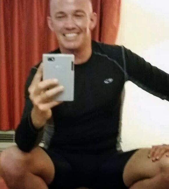 WHAT I WEAR TO MY COED CYCLING GROUP....BULGING SPANDEX!