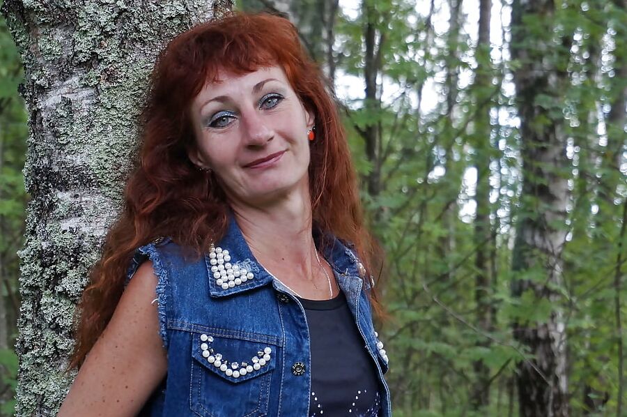 In birch Forest