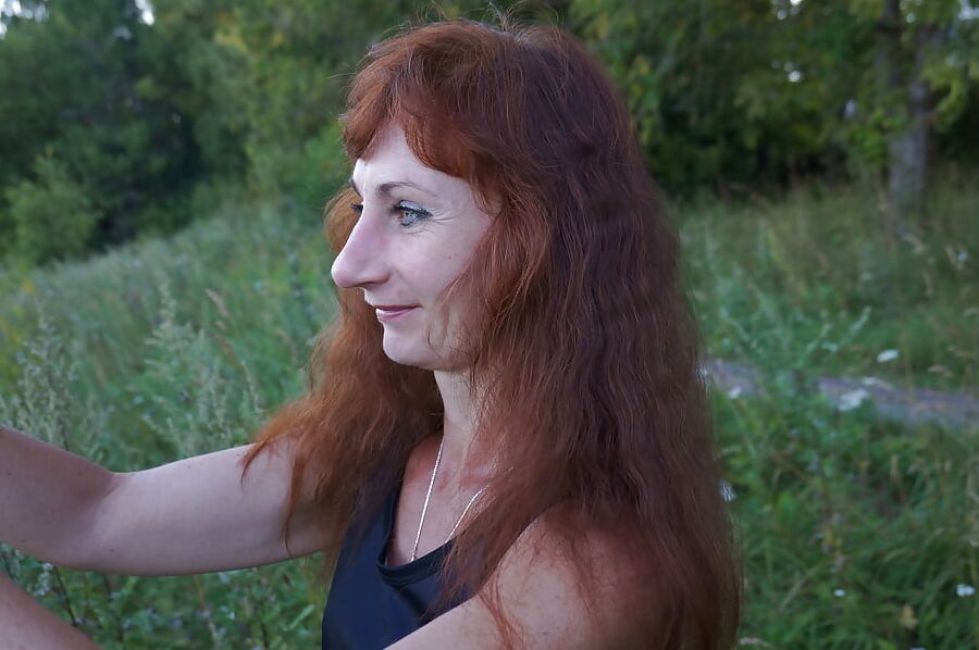 Upon Volga-river Golden Evening