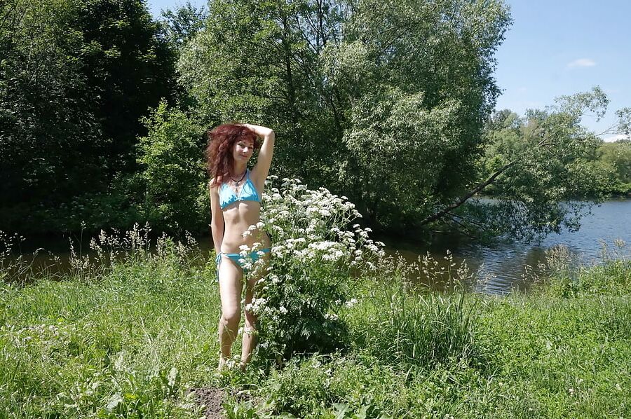 Lightblue bikini