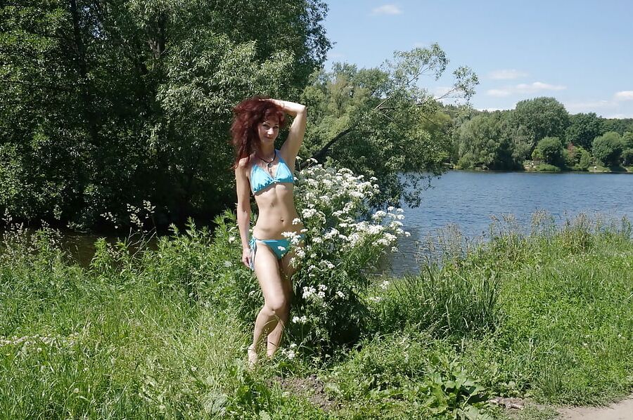 Lightblue bikini
