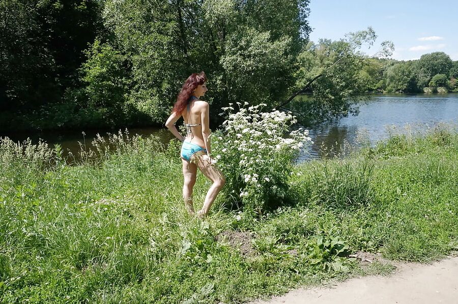 Lightblue bikini